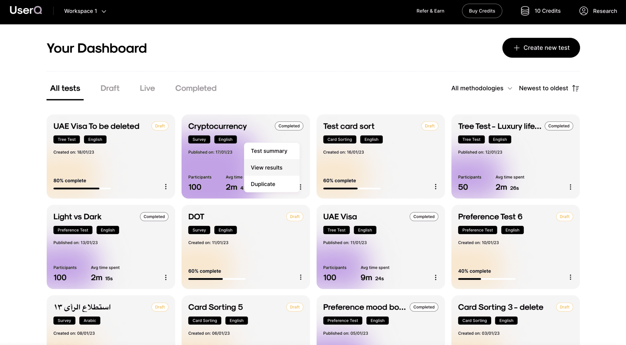 Preference test guide: Analyse preference test results | UserQ