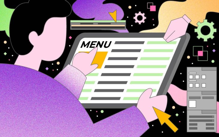 UX tips X Guidelines for menu design success