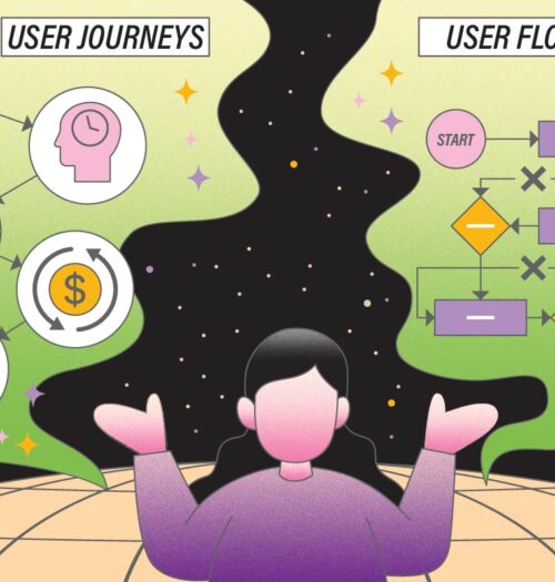 User journeys vs user flows
